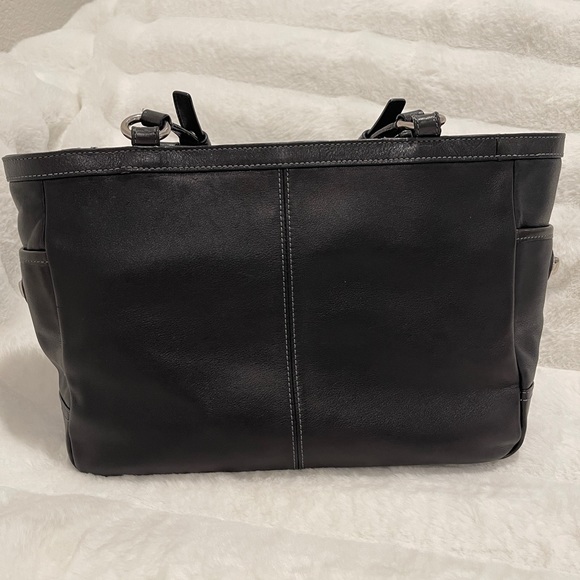 Coach Vintage Leather Tote - Black - Picture 2 of 12